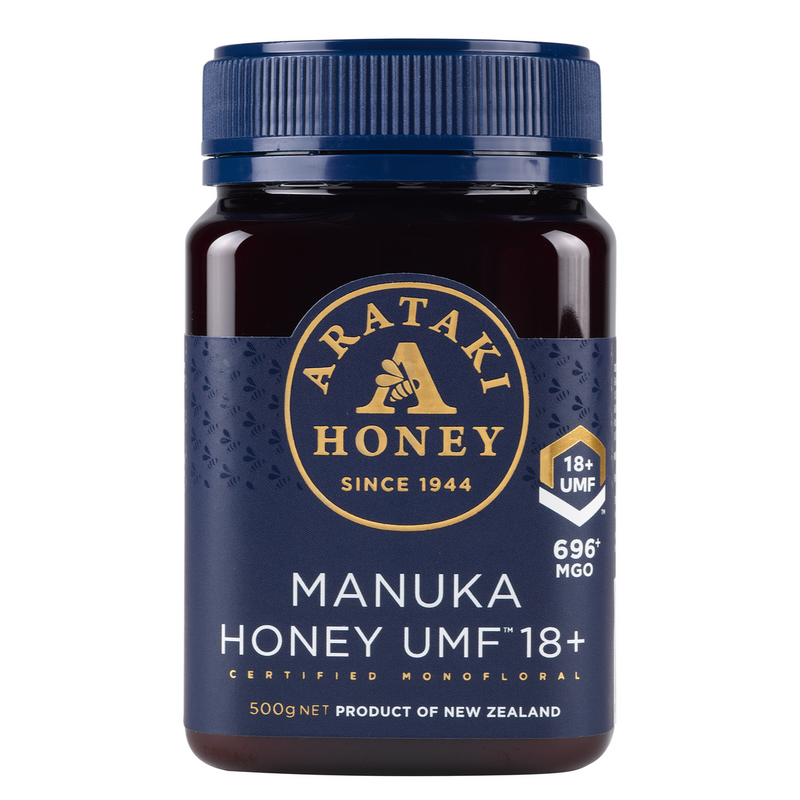 ARATAKI Manuka Honey UMF 18+, MGO 693 mg/kg, 500g